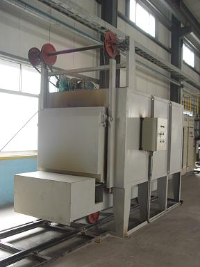 全(quan)纖維高溫(wēn)台車式電(dian)阻爐